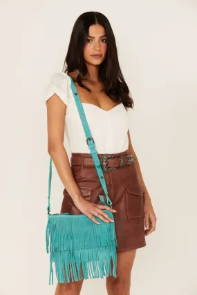 Darlington Court Fringe Crossbody Bag