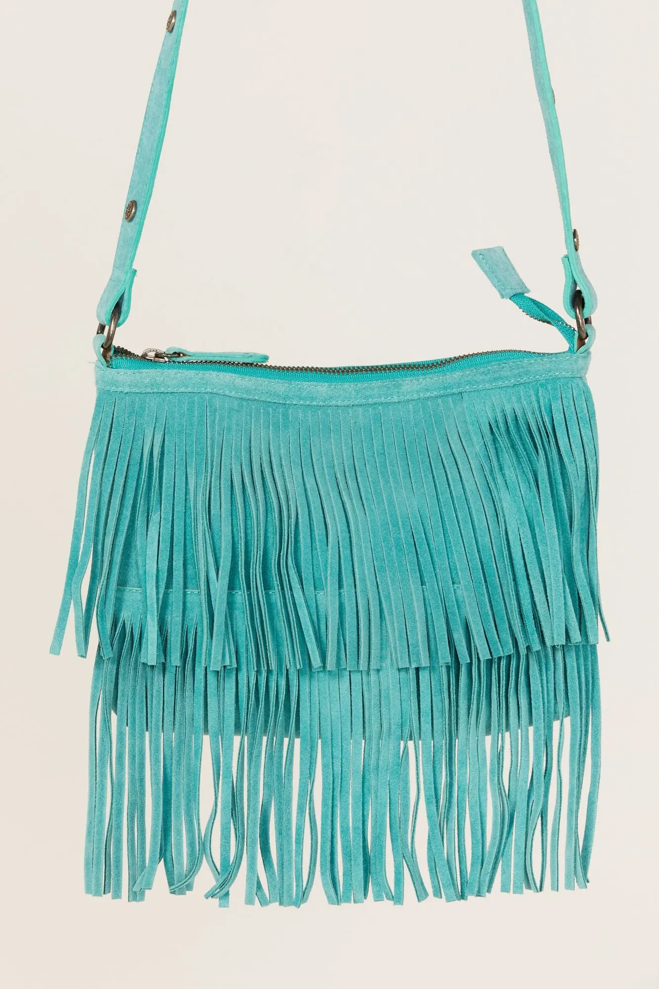 Darlington Court Fringe Crossbody Bag