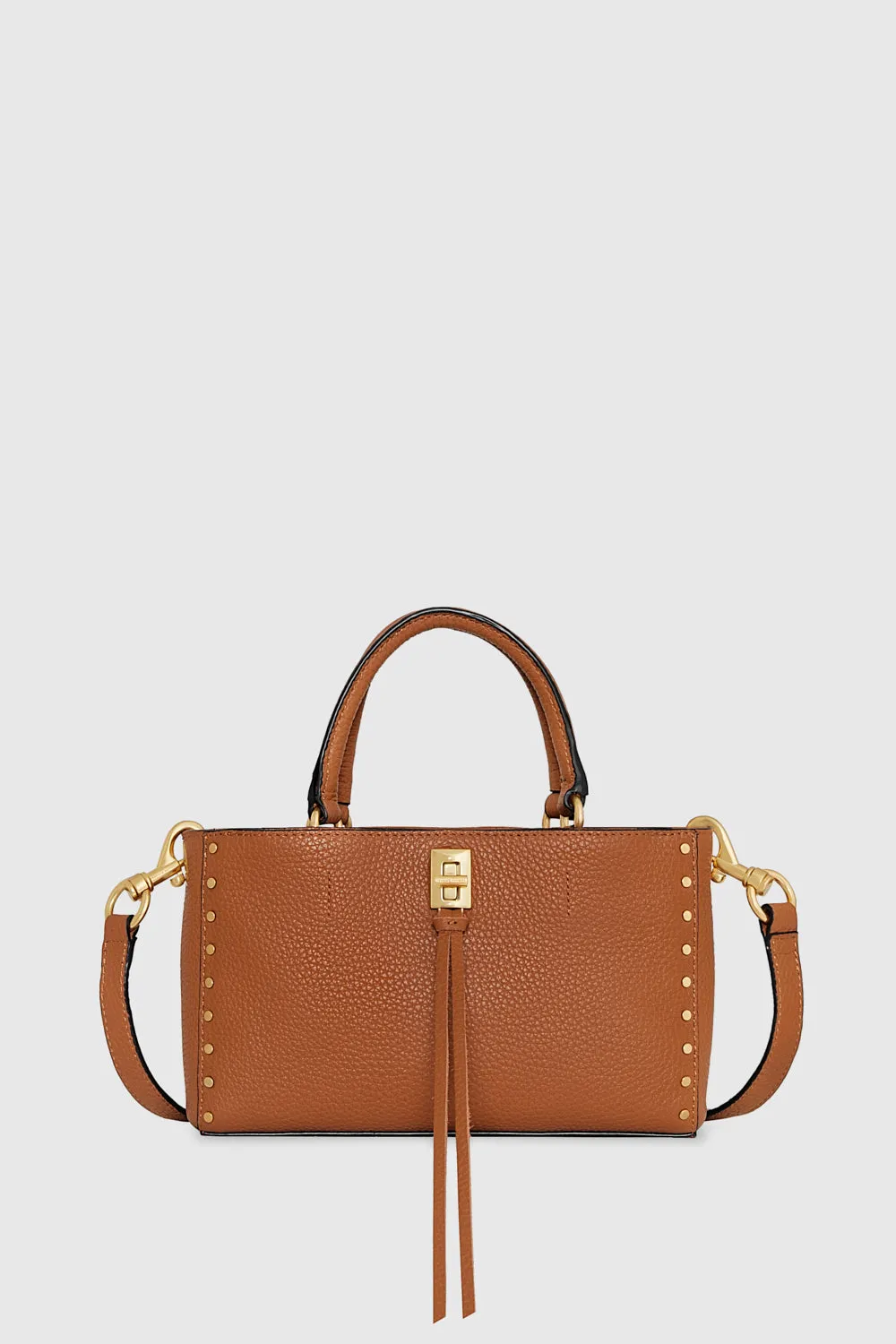 Darren Top Handle Crossbody Bag In Brown