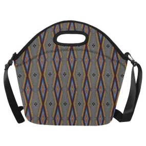 Diamond in the Bluff Grey Neoprene Lunch Bag/Large