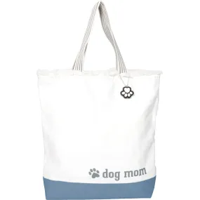 Dog Mom Canvas Tote Bag