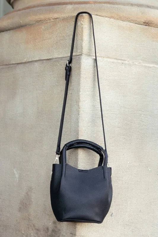 Drew Bucket Crossbody Tote Bag