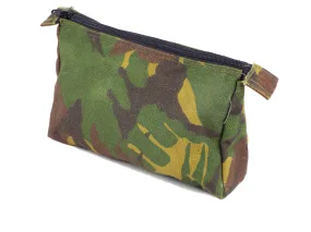 Dutch Army - Small DPM Woodland Camo Wash Bag - Grade 1