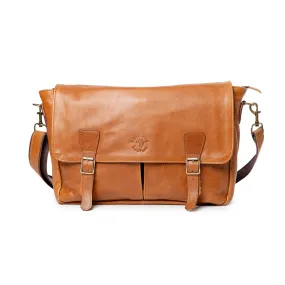 Elegant Leather 15 Inch Messenger