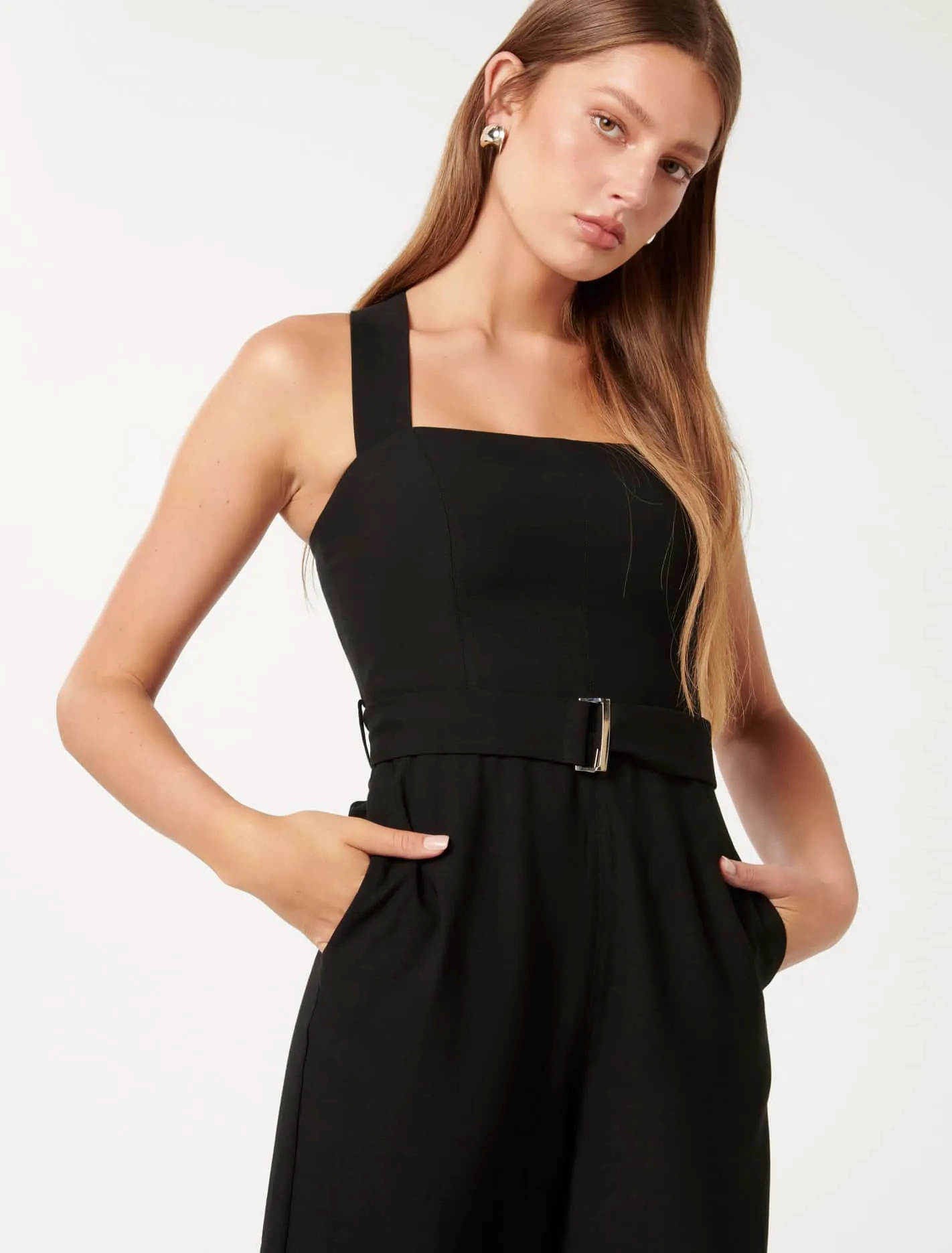 Estella Belted Jumpsuit