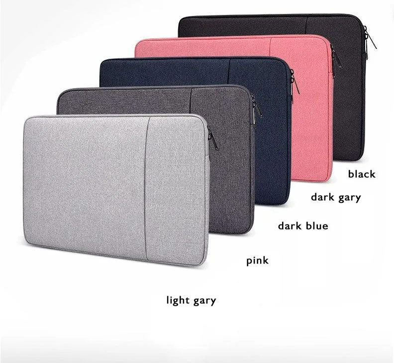 Exquisite 2in1 Sleek And Stylish Padded Inner Designed Laptop Sleeve-Grey