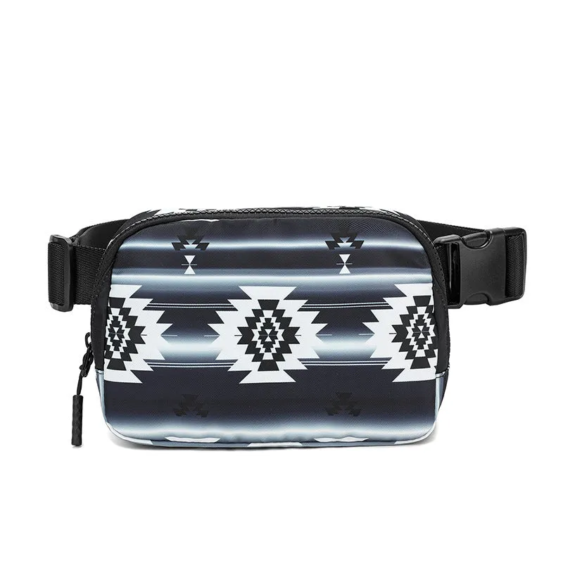 Fashionable Printed Waist Bag