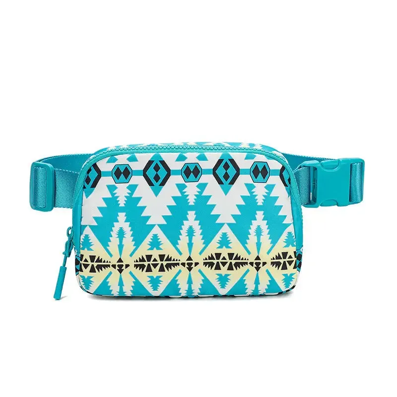 Fashionable Printed Waist Bag