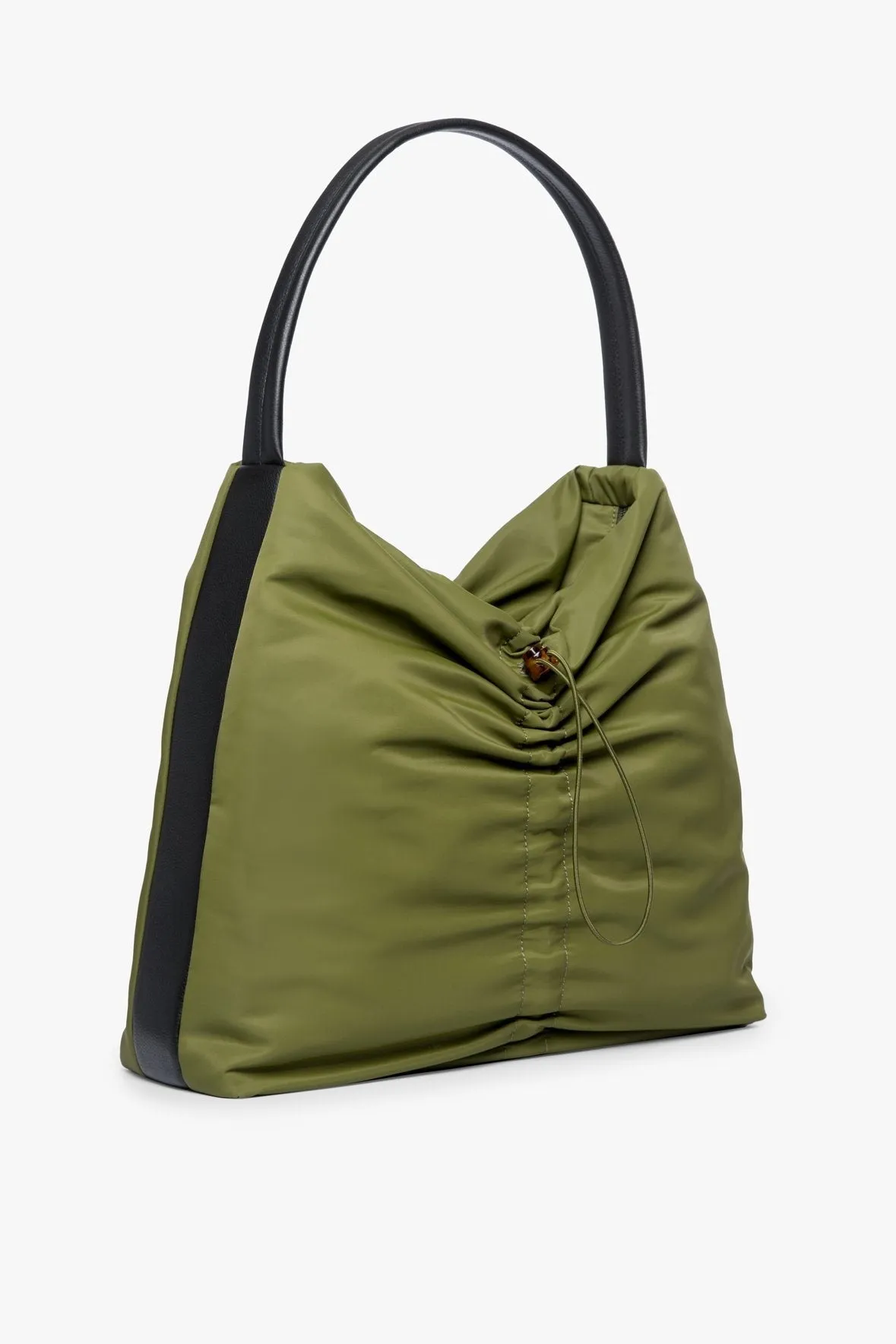 FELIX NYLON TOTE | OLIVE