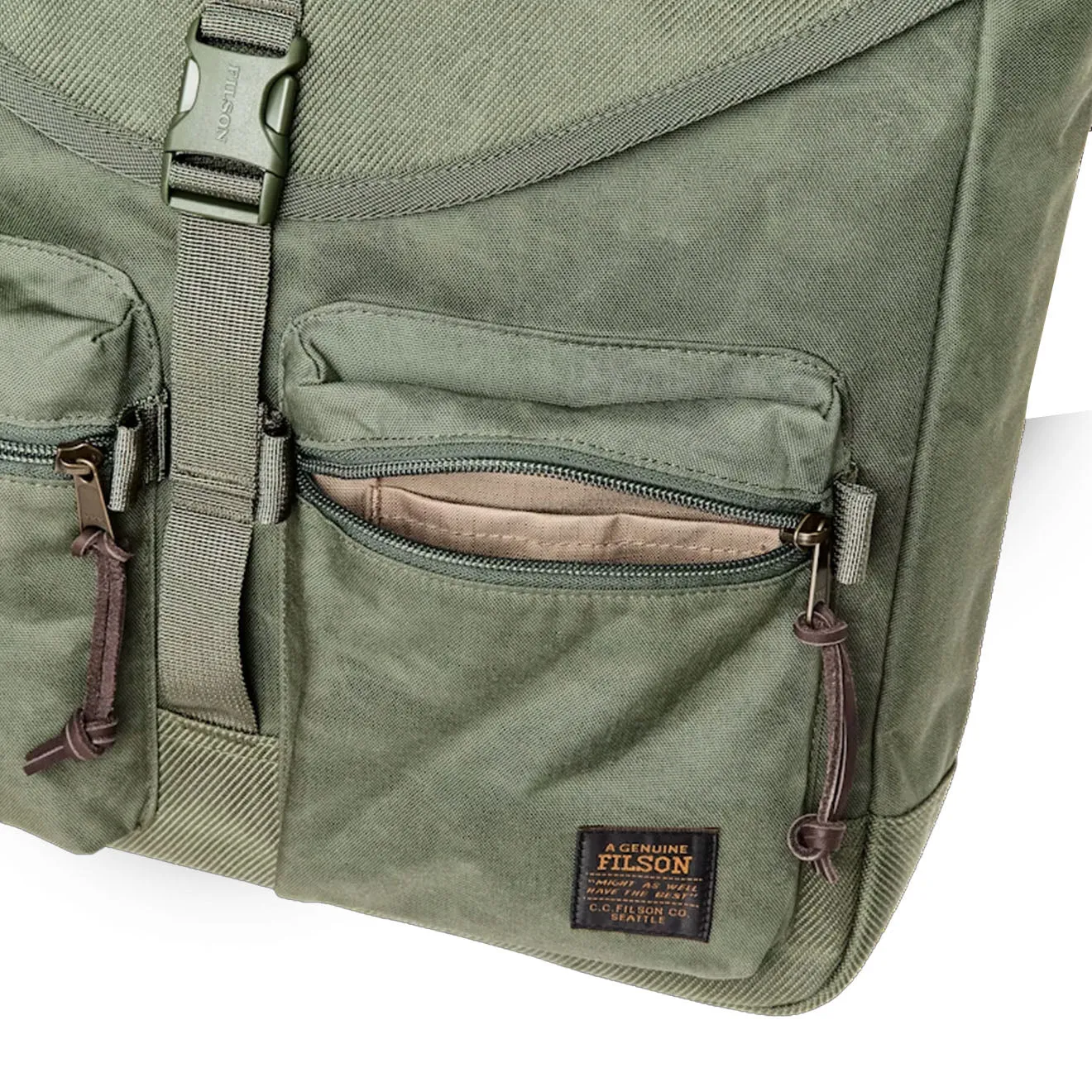 Filson Surveyor Messenger Bag Service Green