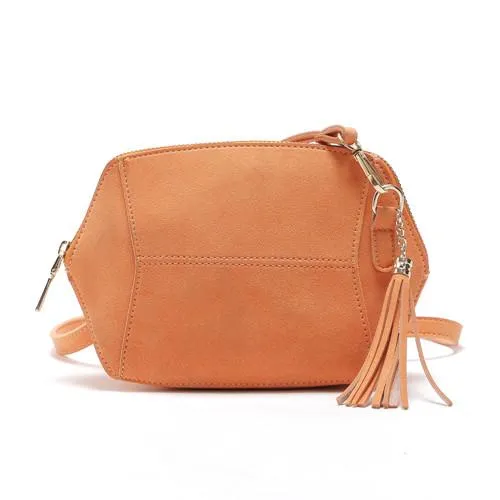 Fringe Crossbody Bag Women Suede Clutch