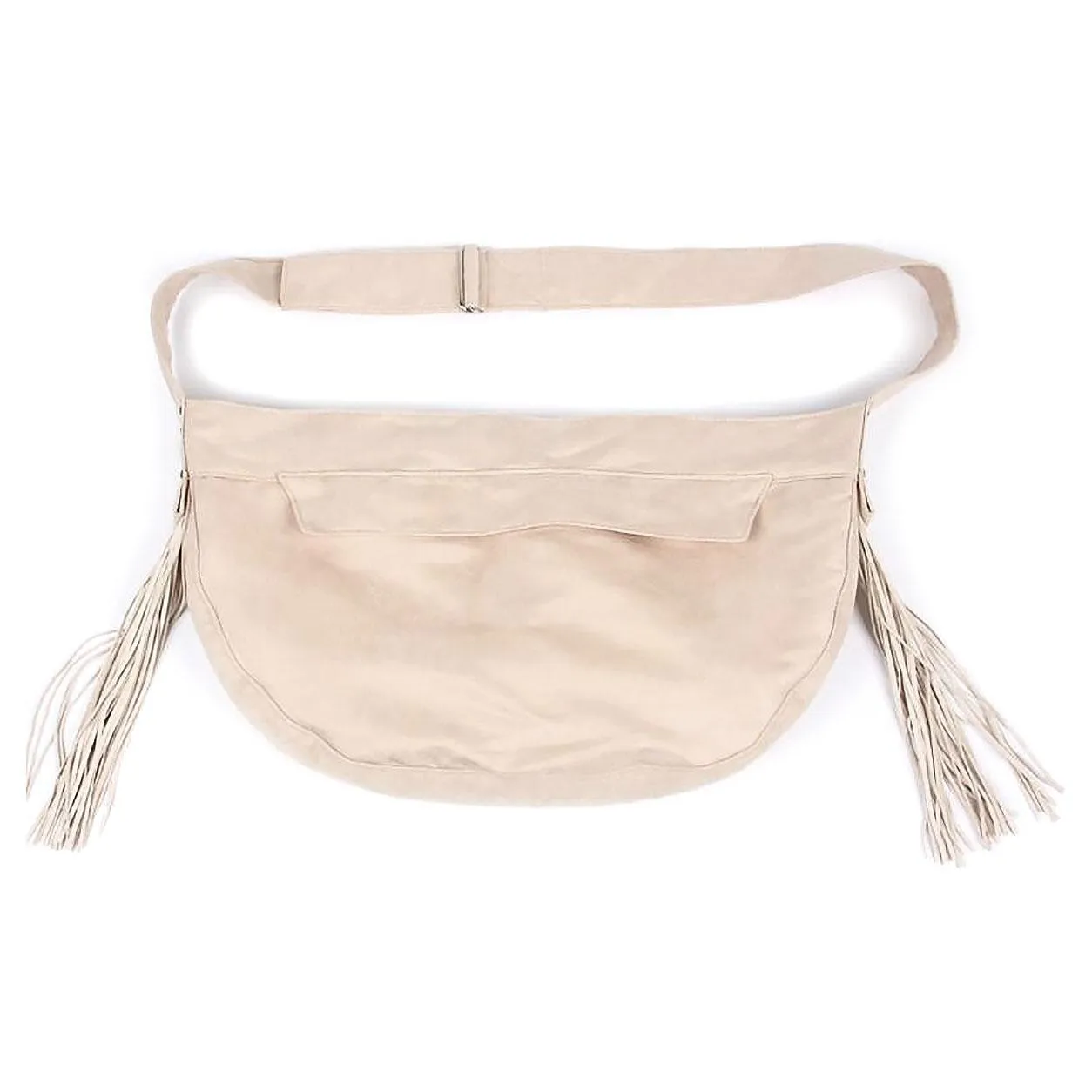 fringe cuddle carrier with studs - doe plush liner