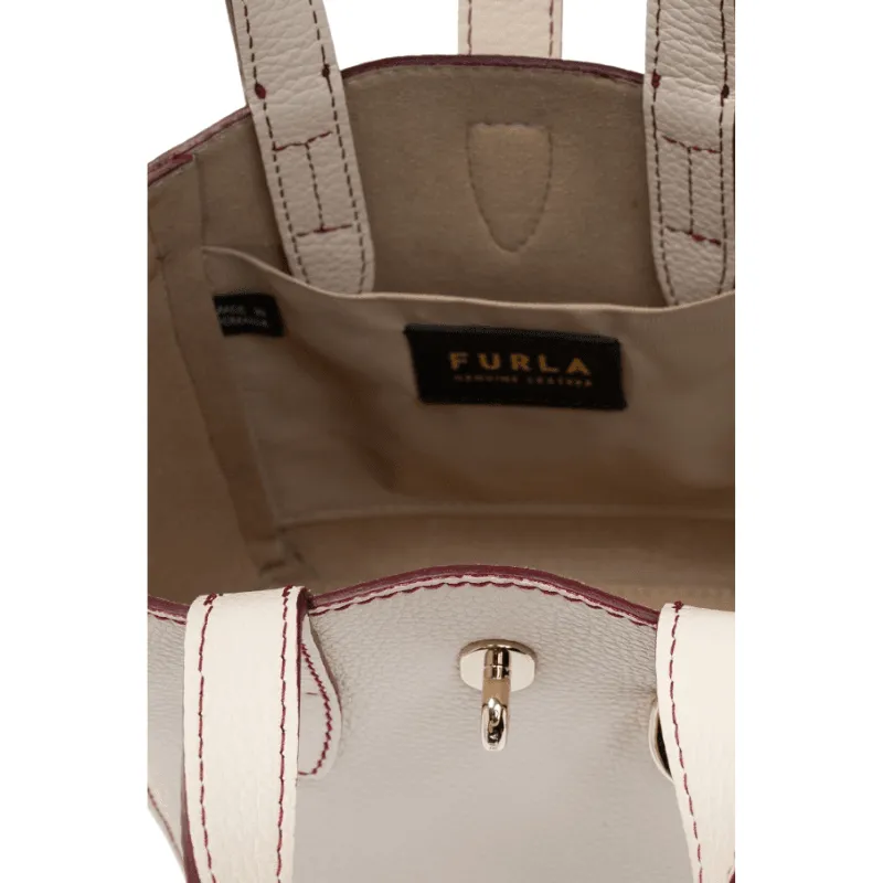 Furla Net Mini Tote - Pergamena   Ciliegia