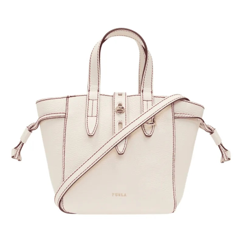 Furla Net Mini Tote - Pergamena   Ciliegia