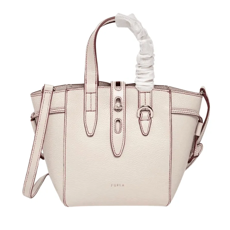 Furla Net Mini Tote - Pergamena   Ciliegia