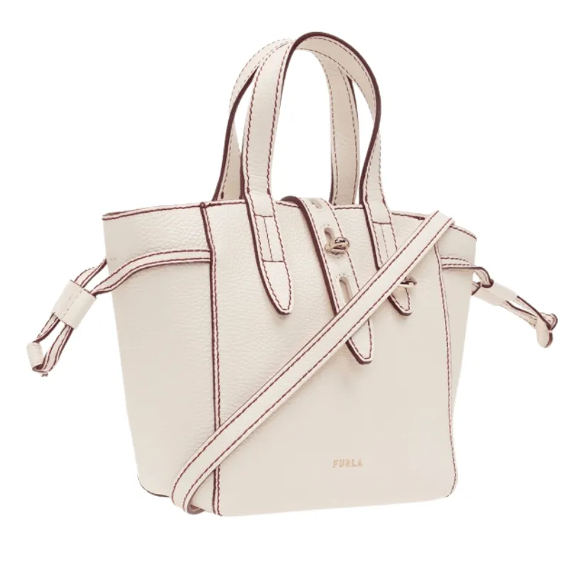 Furla Net Mini Tote - Pergamena   Ciliegia