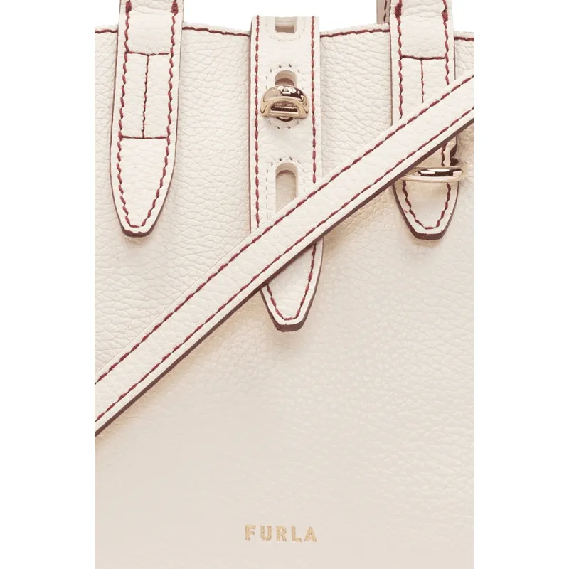 Furla Net Mini Tote - Pergamena   Ciliegia