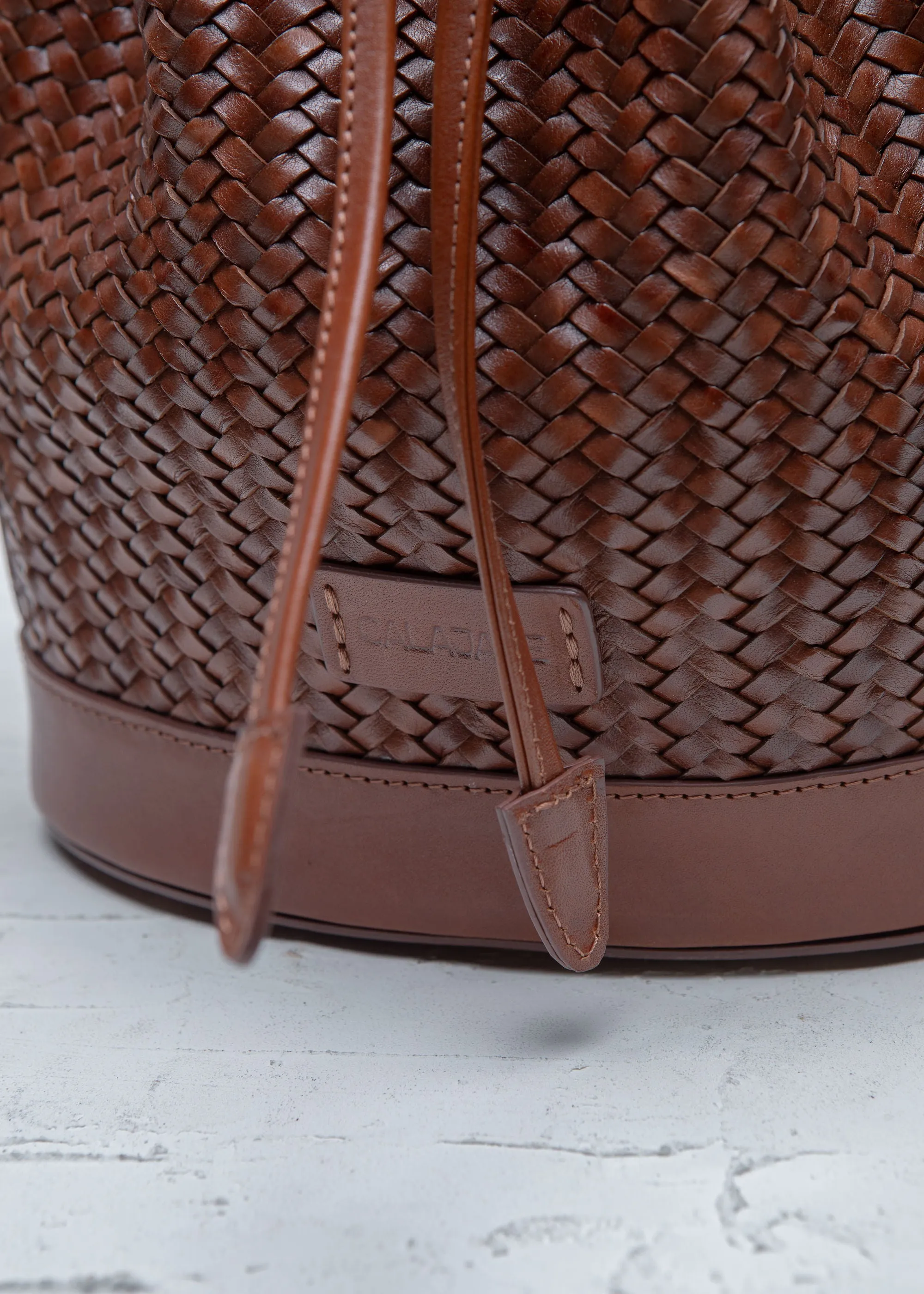 Gaya Nutmeg Twill Bucket Bag