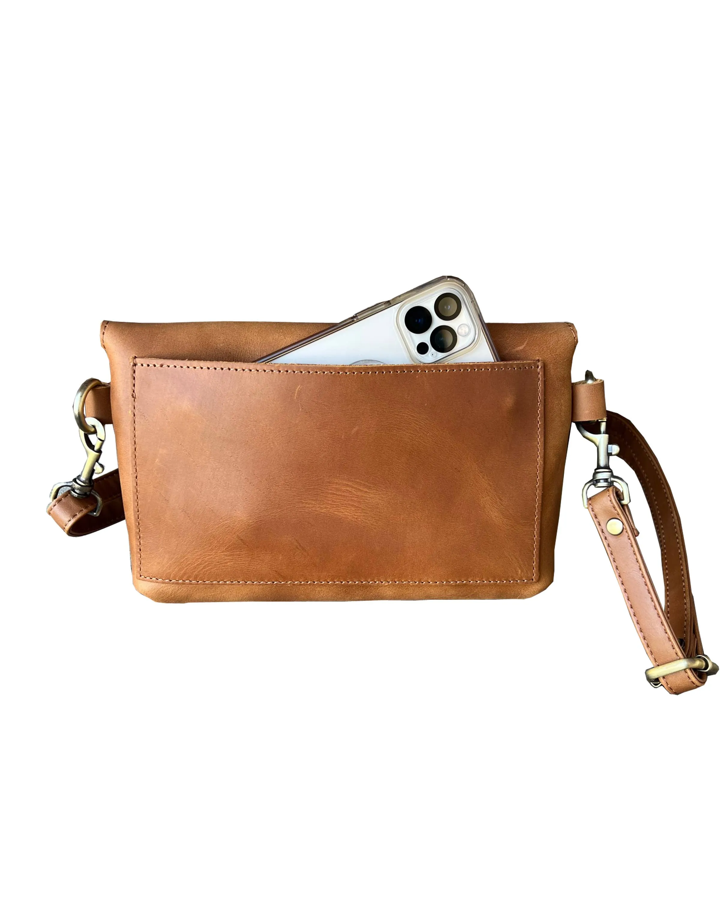 Genuine Leather Lottie Crossbody