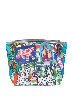 Giant Wash Bag / "A Postcard From Greece"