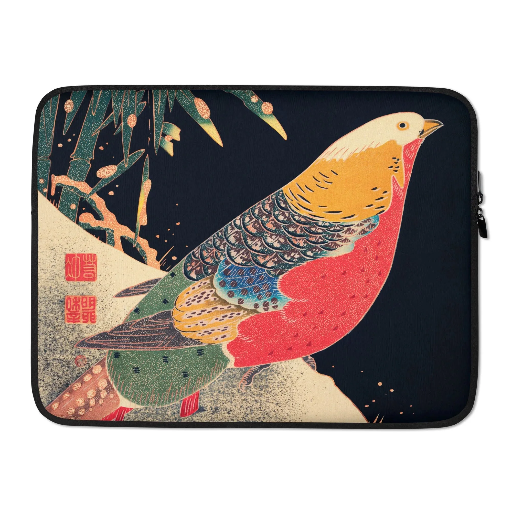 Golden Pheasant in the Snow - Ito Jakuchu Laptop Sleeve