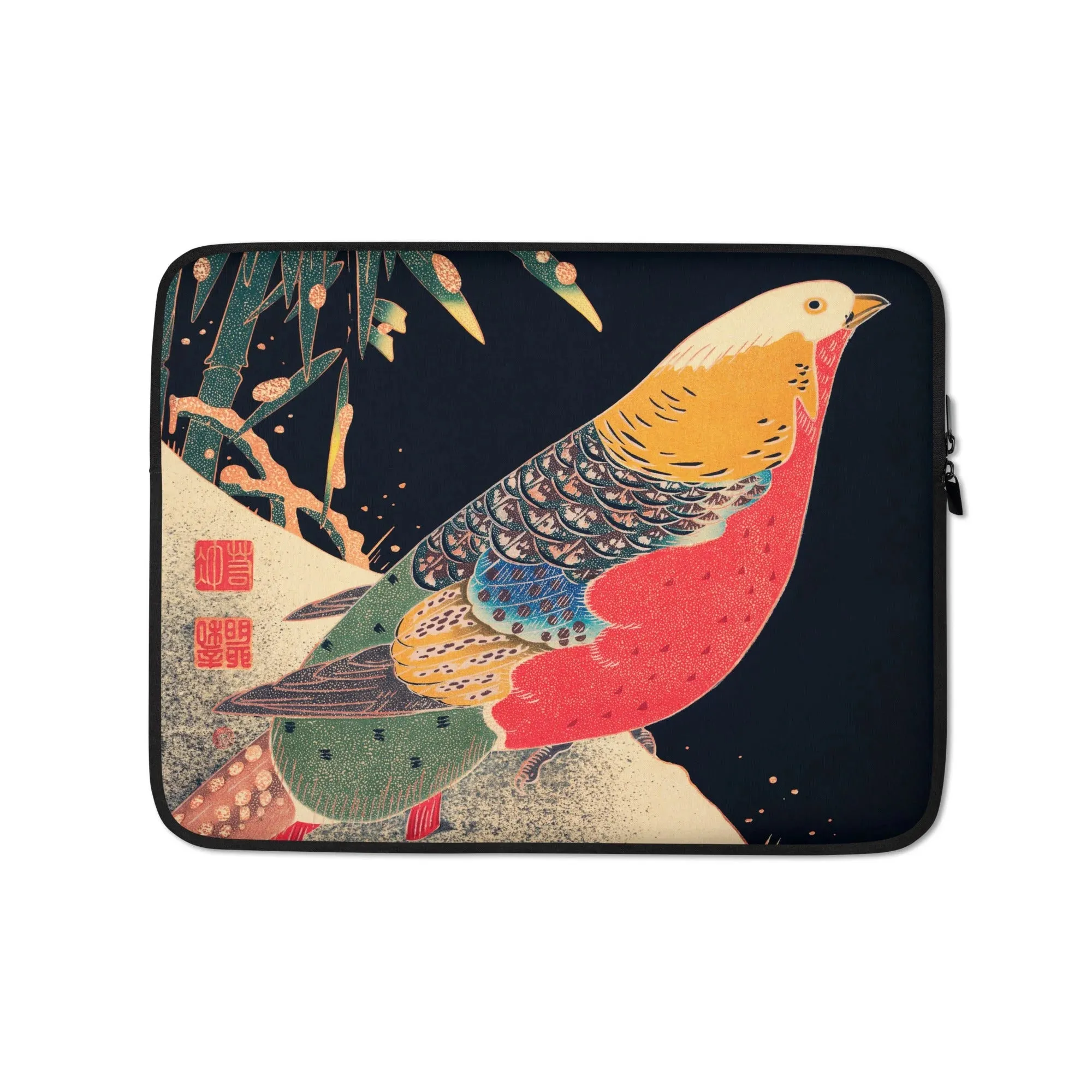 Golden Pheasant in the Snow - Ito Jakuchu Laptop Sleeve