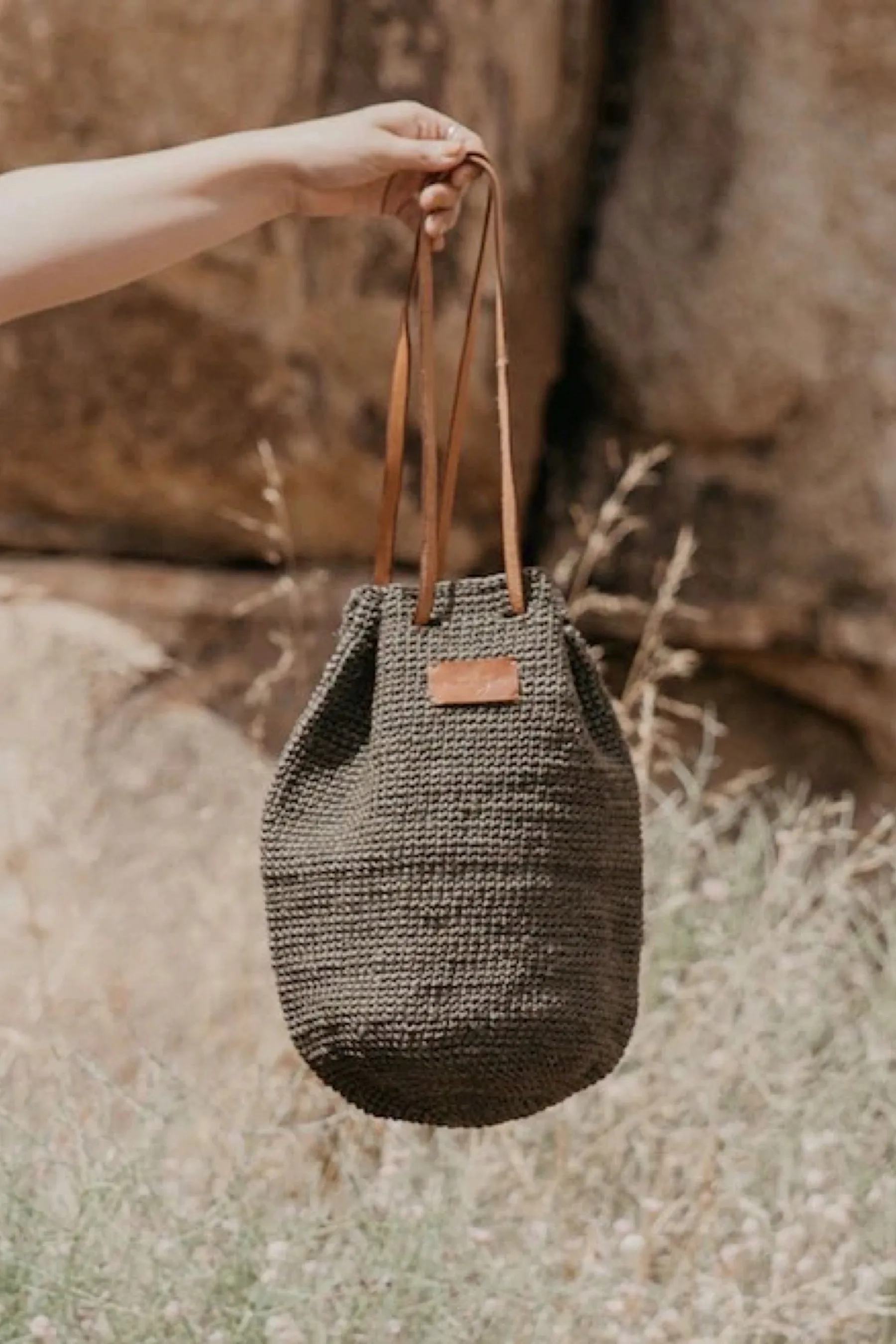 Green Nana Bucket Bag