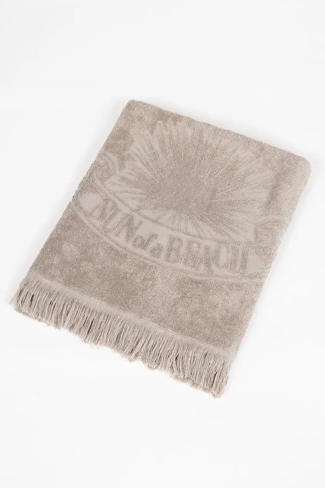 Greige | Monochrome Beach Towel