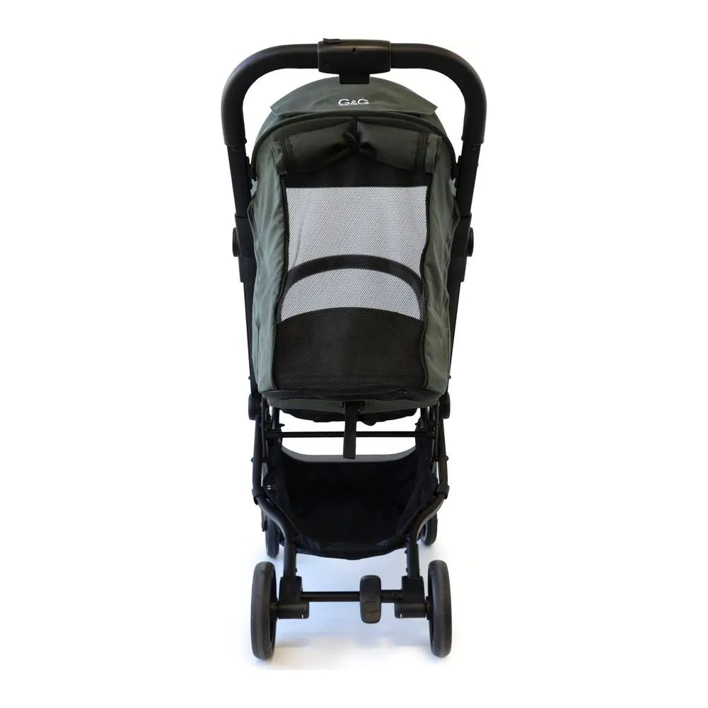 Guzzie   Guss Oxygen V2 Compact Stroller - Raven