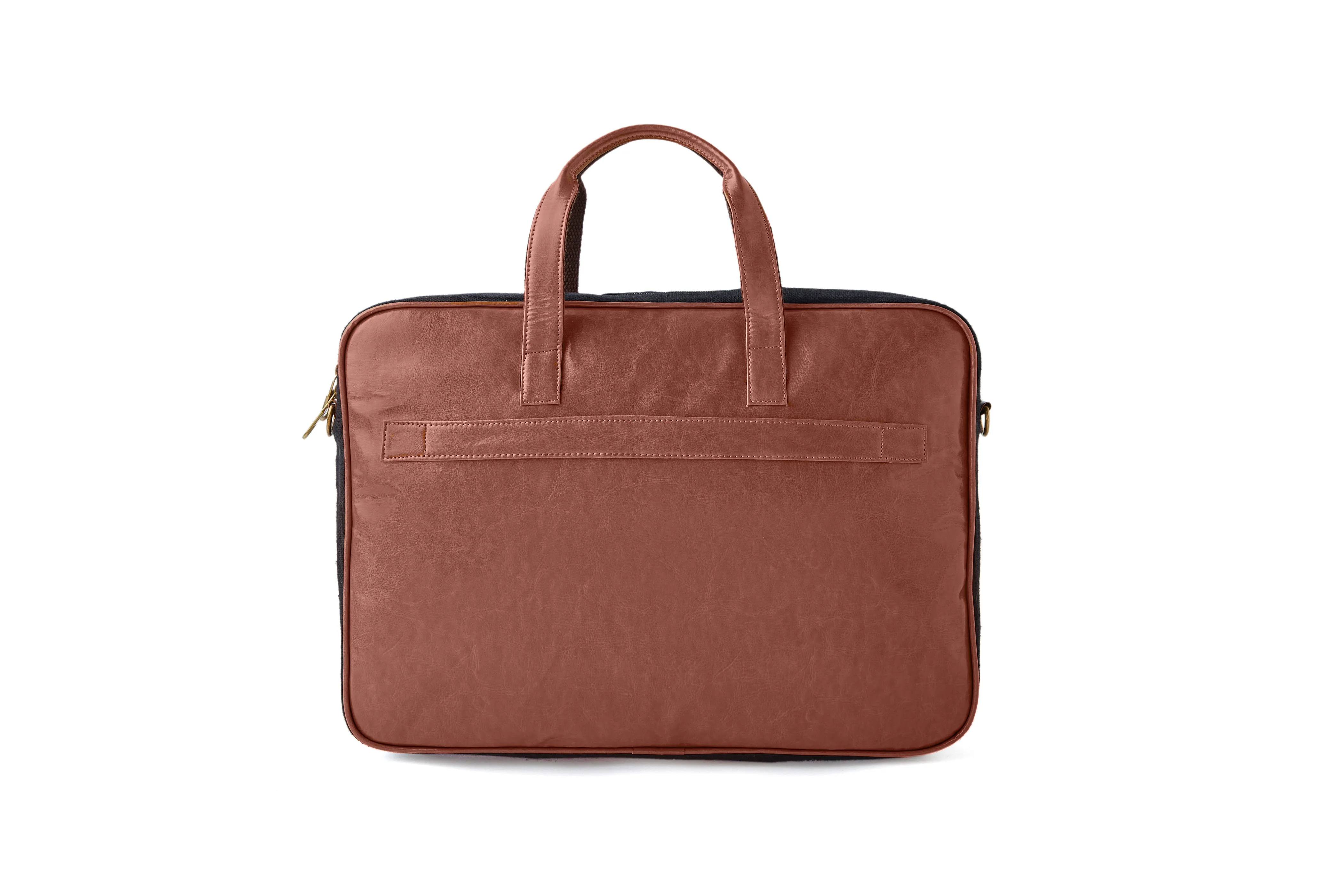 Hemp and Vegan PU Laptop Bag