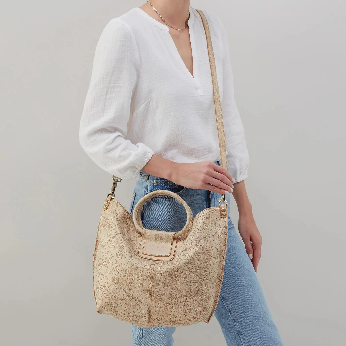 Hobo Sheila (Gold Leaf) Tote