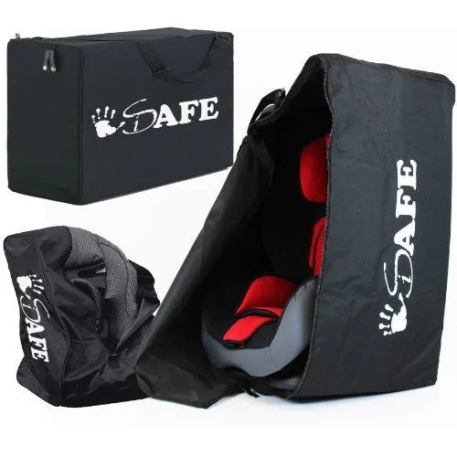 iSafe Universal Carseat Travel / Storage Bag For Kiddy World Plus Car Seat (Sand)