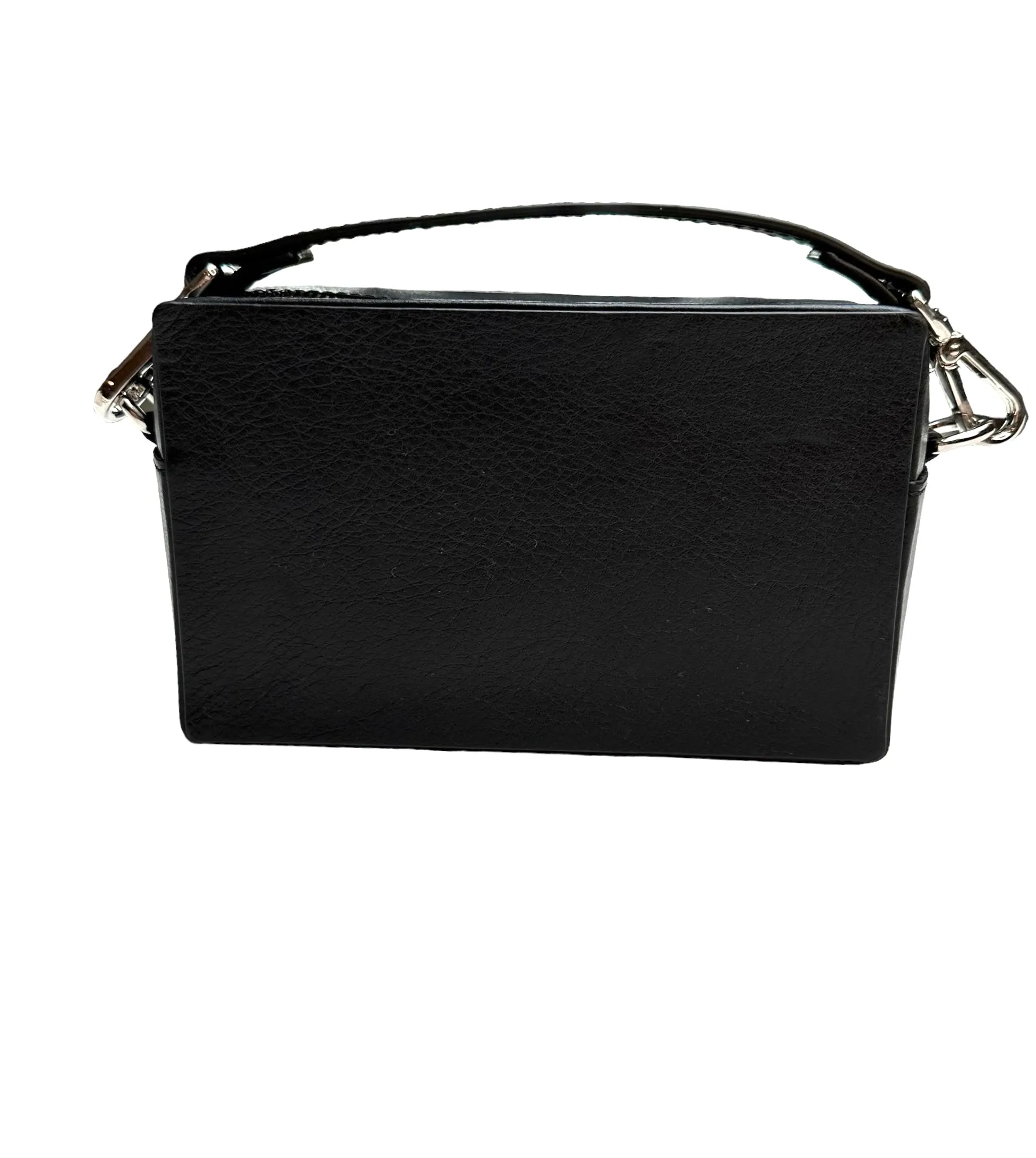 Jaguar Vegan Black Leather Bag