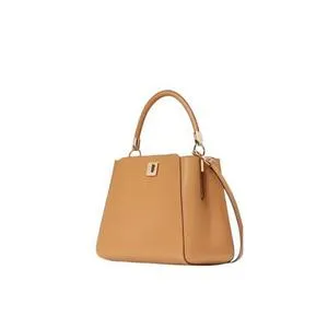 Kate Spade Phoebe Large Top Handle Satchel Bag In Tiramisu Mousse KG755