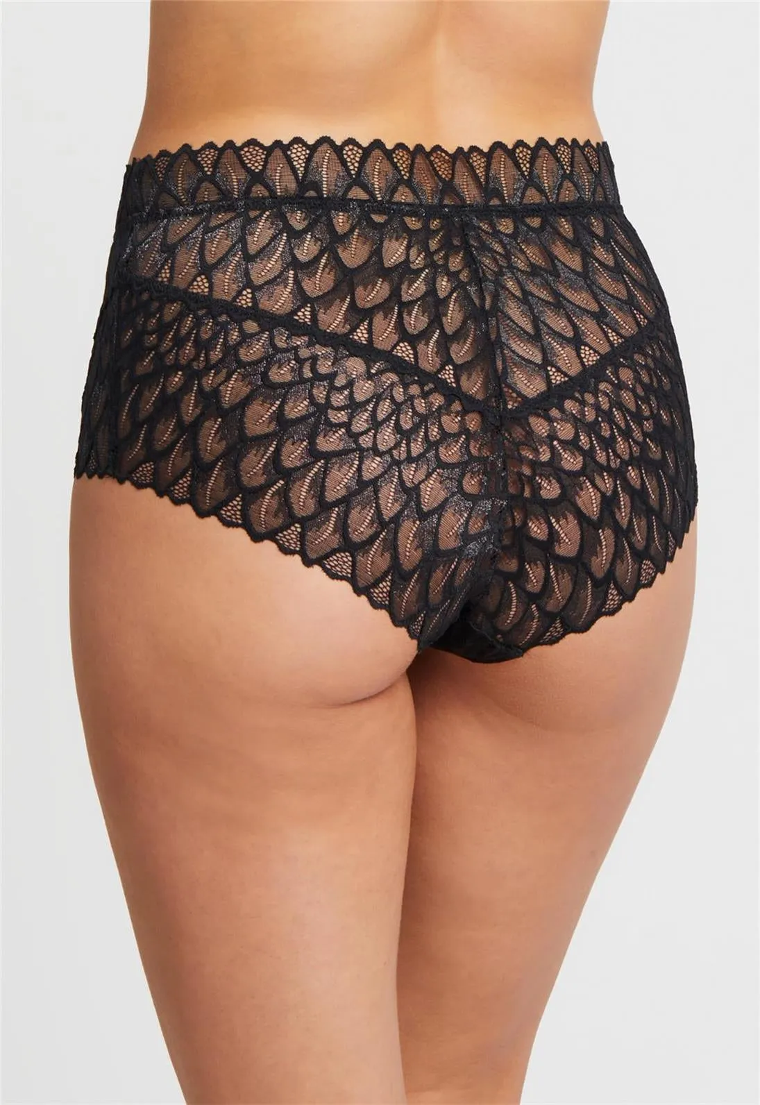 Lacy High Waist Brief