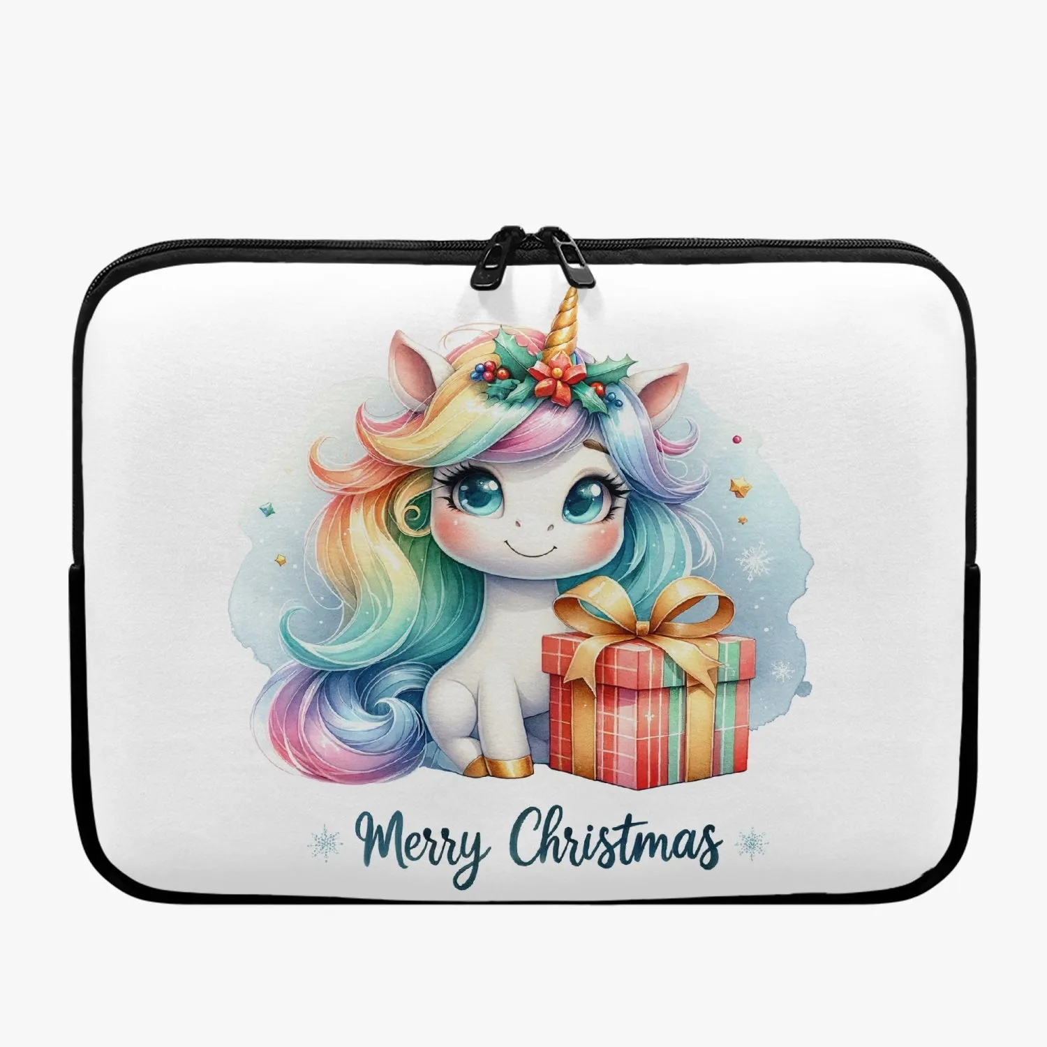 Laptop Sleeve - without handles - Christmas, Unicorn