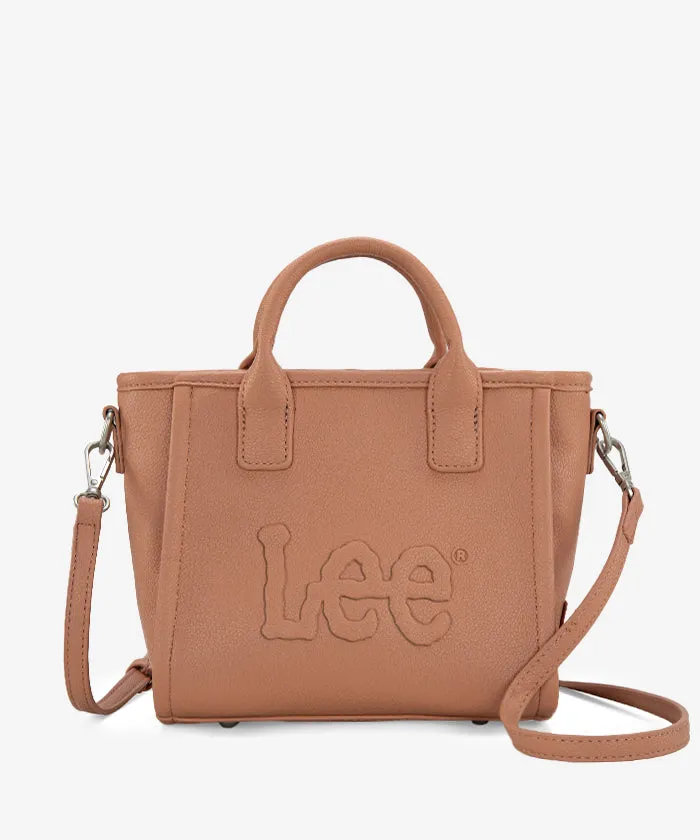 Lee Grain Leather Crossbody Purse