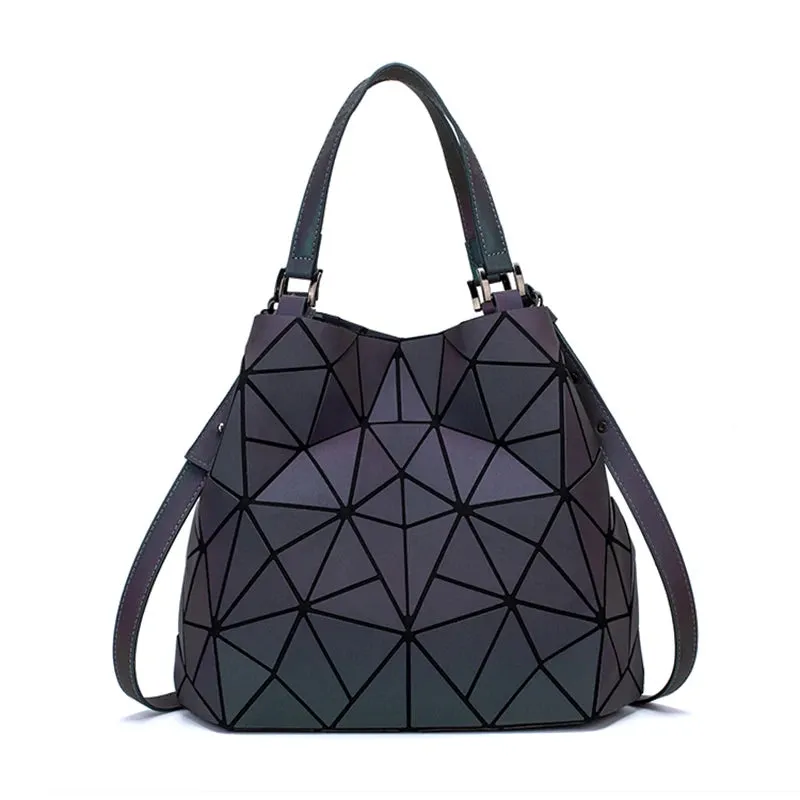 Luminous Sequins Geometric Bags