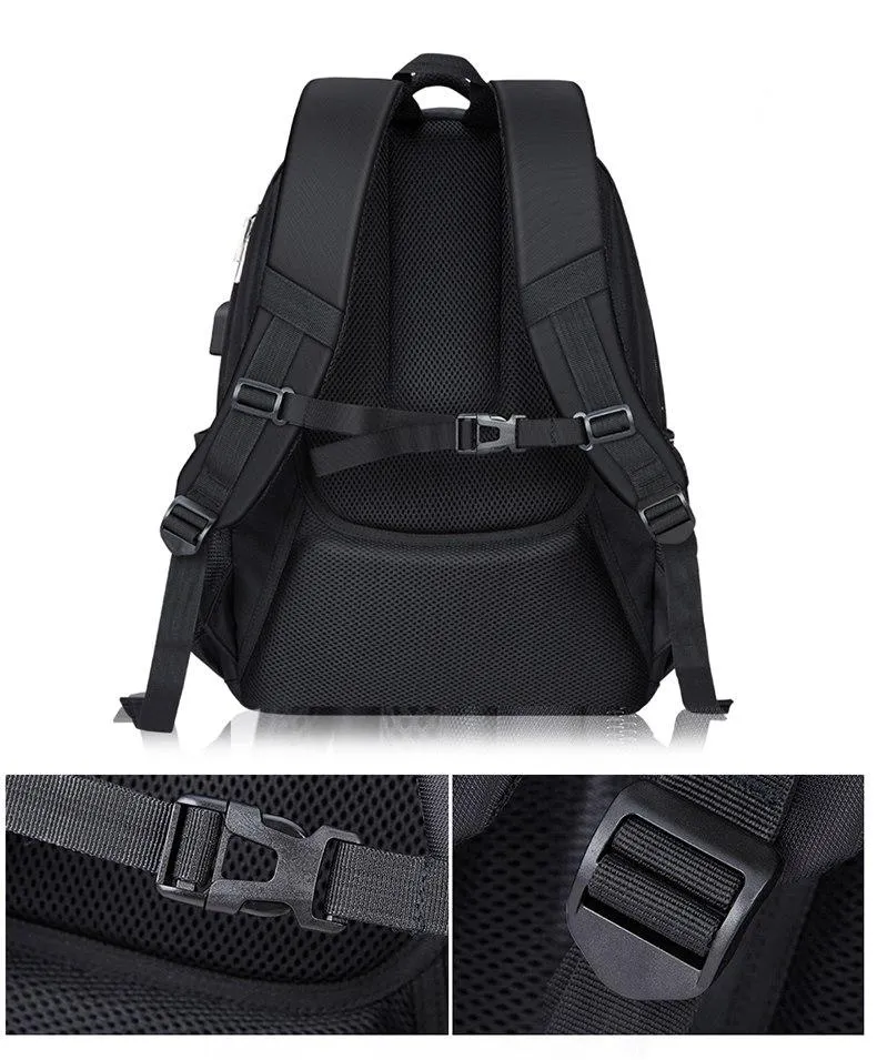 Luxury Multifunction Laptop Backpack - 3 Colors