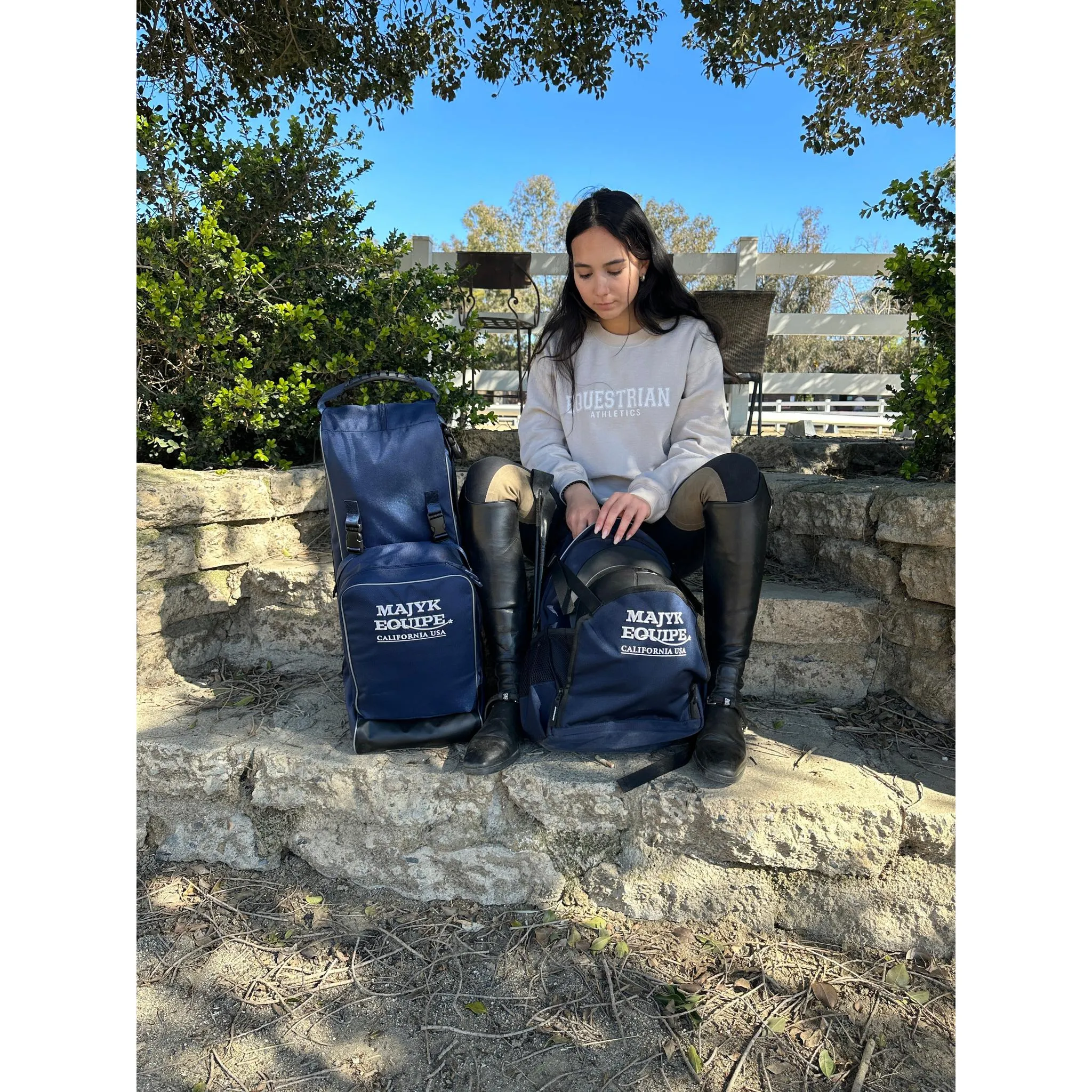 Majyk Equipe Show/Barn Bag with Hat Compartment