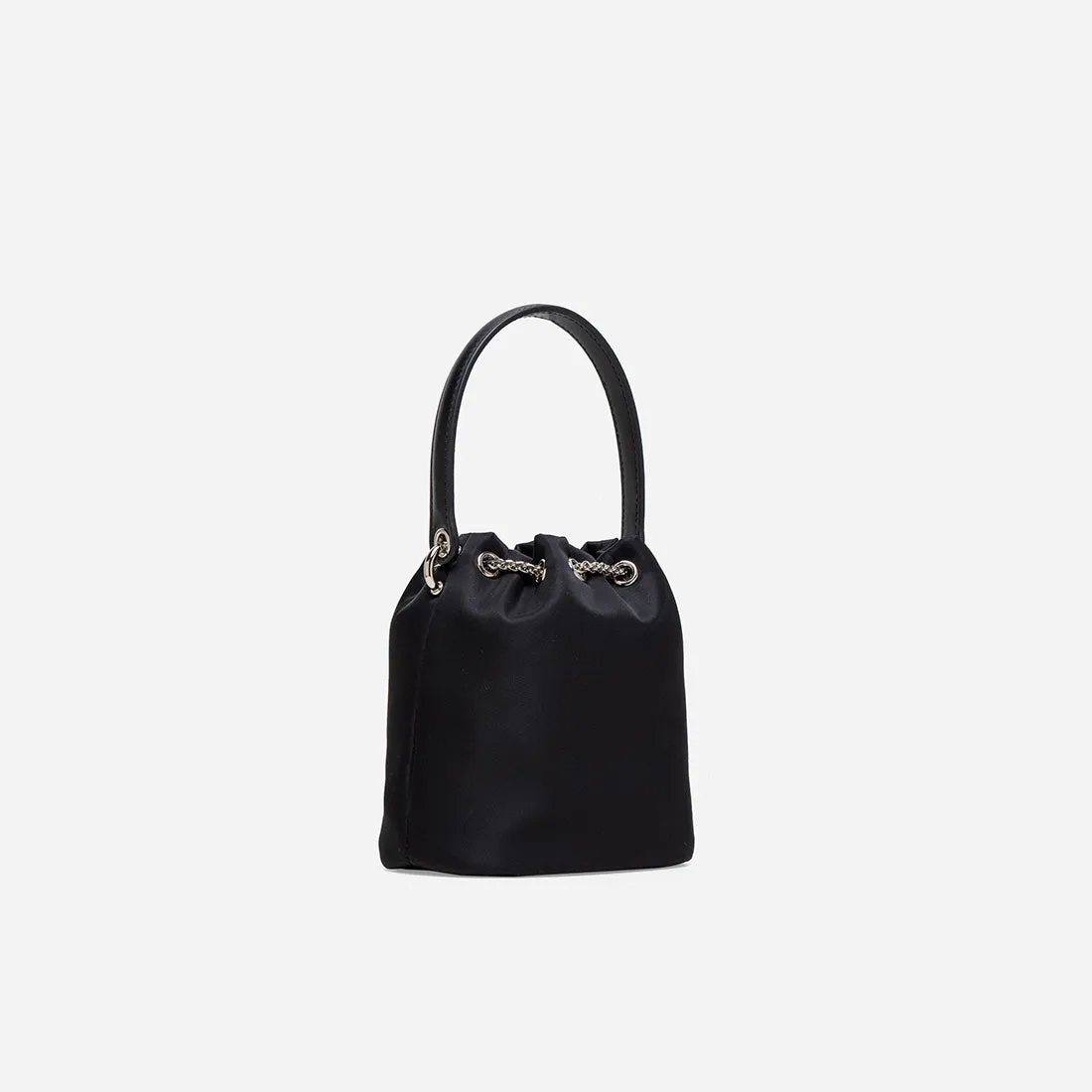 Maria Micro Nylon Bucket Bag