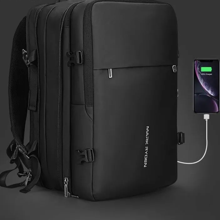 Mark Ryden 17 Inch Laptop High Capacity USB Charging Multi-Layer Backpack