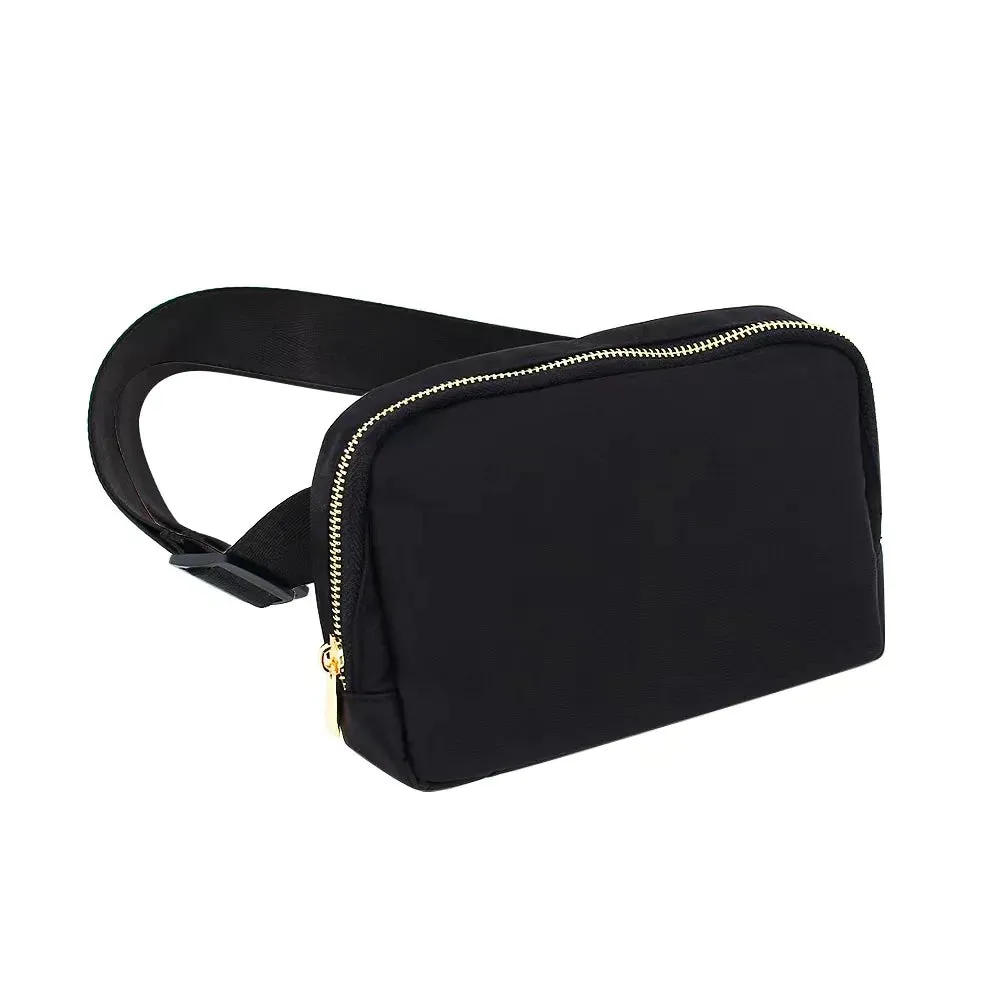 Mavi Bandz Varsity Waist Bag: Black