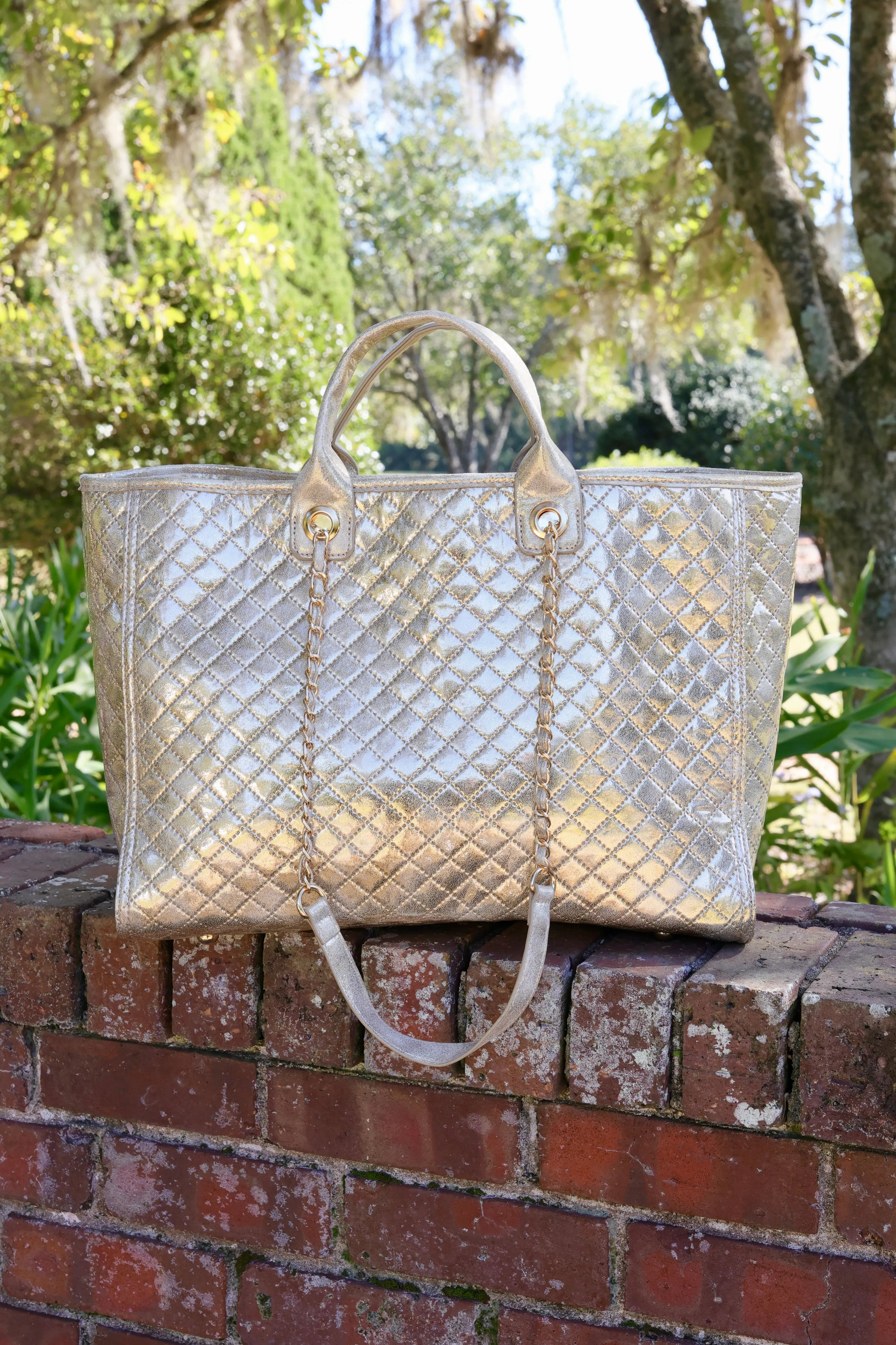 Melissa Tote Bag Champagne Pop