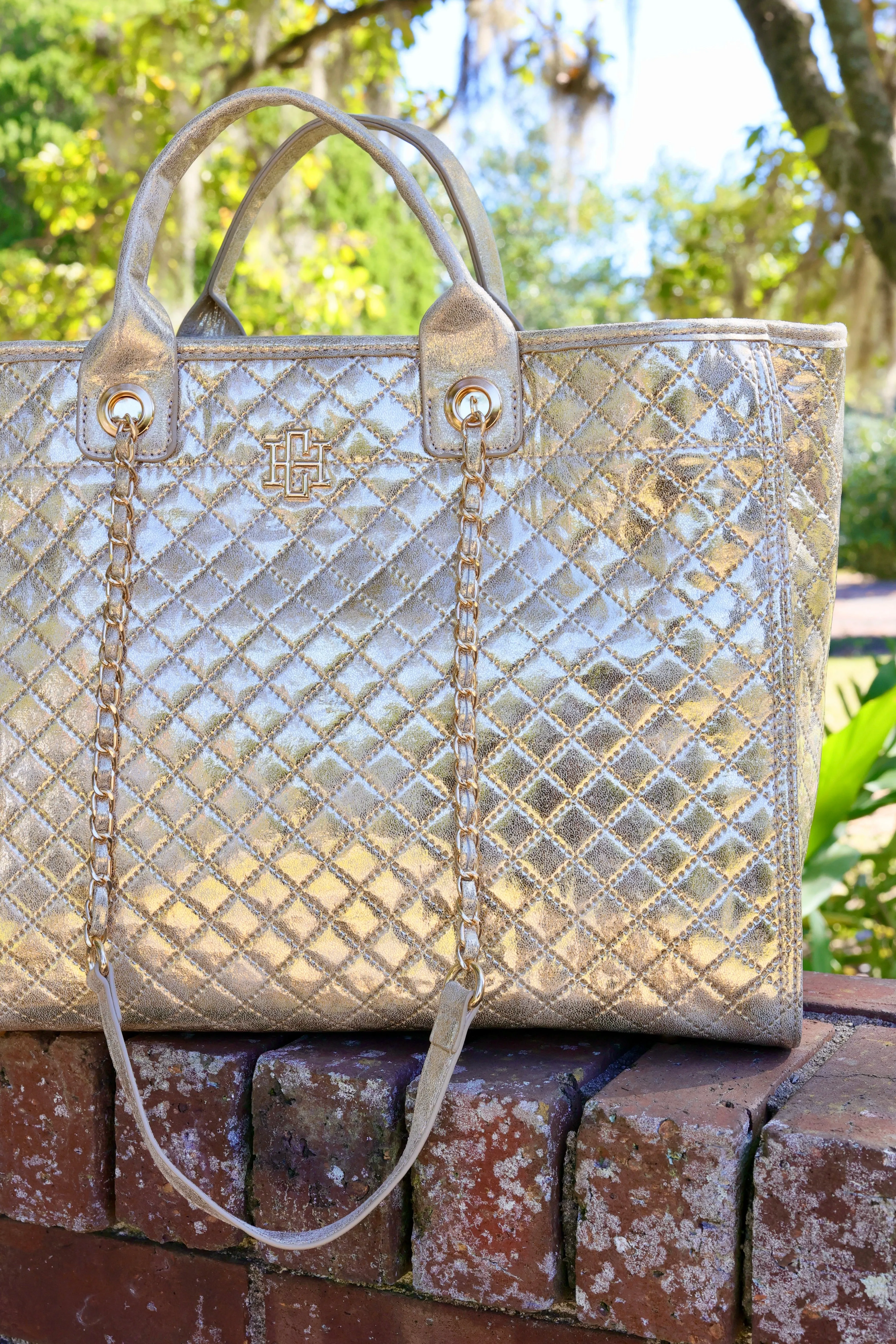 Melissa Tote Bag Champagne Pop