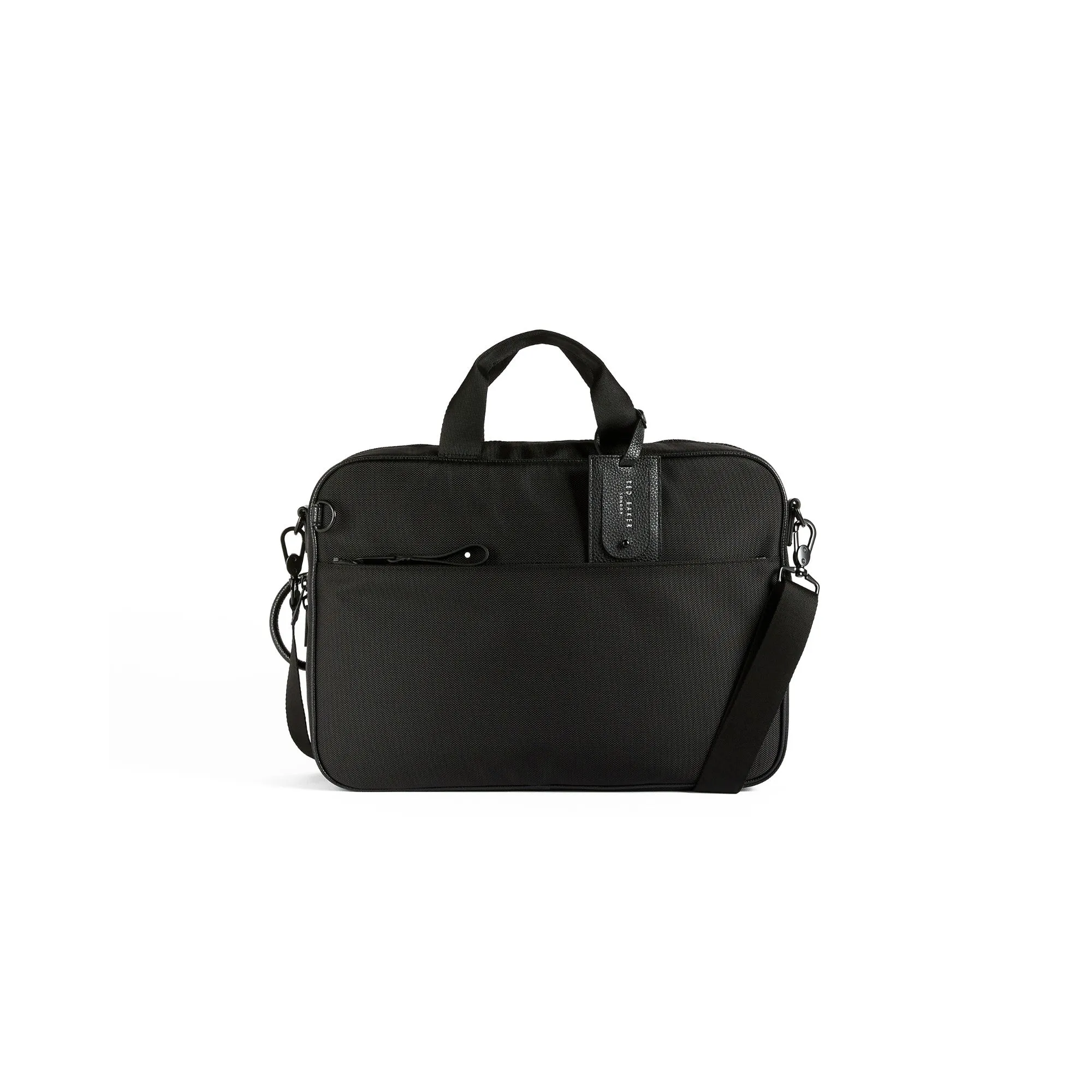 Men Bruiser-Travel Nylon Convertible Document Bag - Black