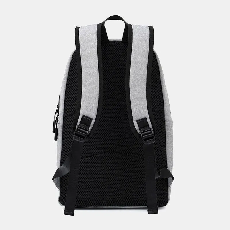 Men Casual Wild 15.6 Inch Large Capacity Laptop Bag USB Charging Waterproof School Backpack