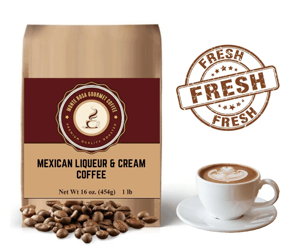 Mexican Liqueur & Cream Flavored Coffee