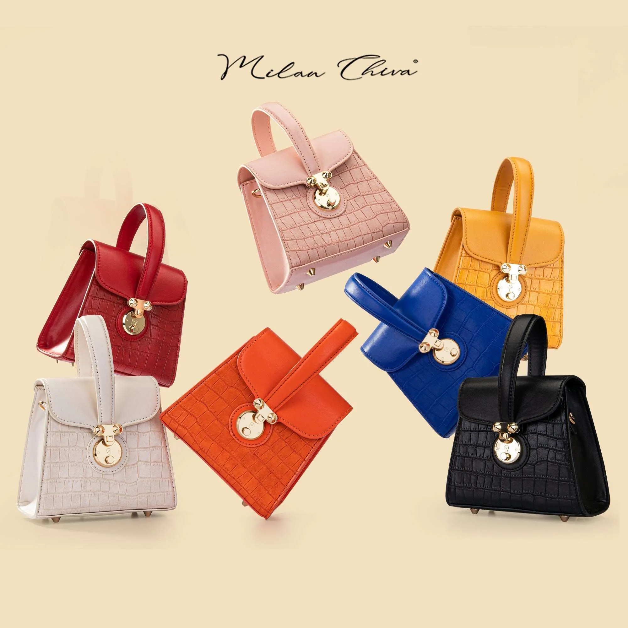 Milan Chiva Texture Casual Crossbody Bag