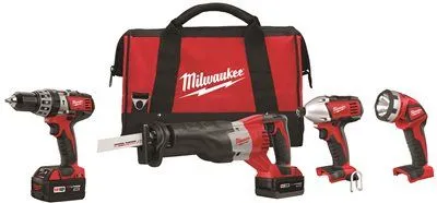 Milwaukee M18 4 Tool Combo Kit